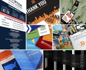 Nashville Graphic design collage for JLB which is the Best Nashville Web Design company, serving Brentwood and Franklin TN with Web Design, SEO, Web Support and Inbound Marketing services all in-house.