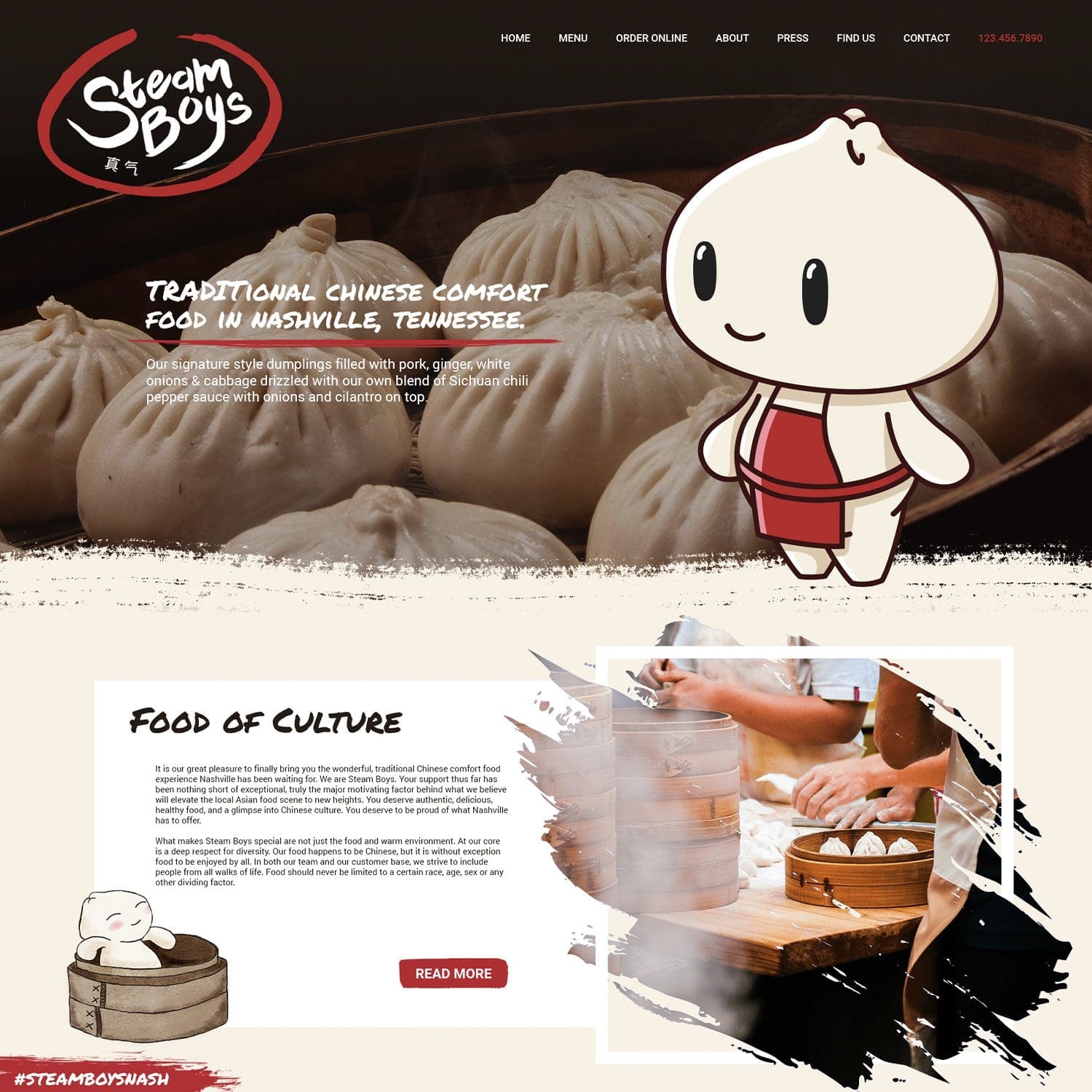 food website - JLB, Best Web Design and Web Development Company in Nashville, Brentwood, and Franklin