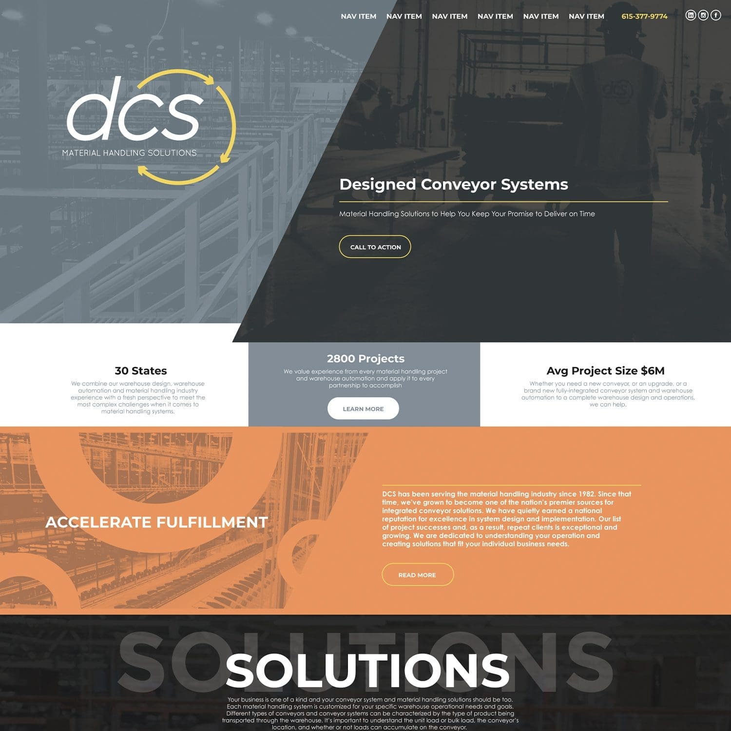systems solutions business website - JLB, Best Web Design and Web Development Company in Nashville, Brentwood, and Franklin
