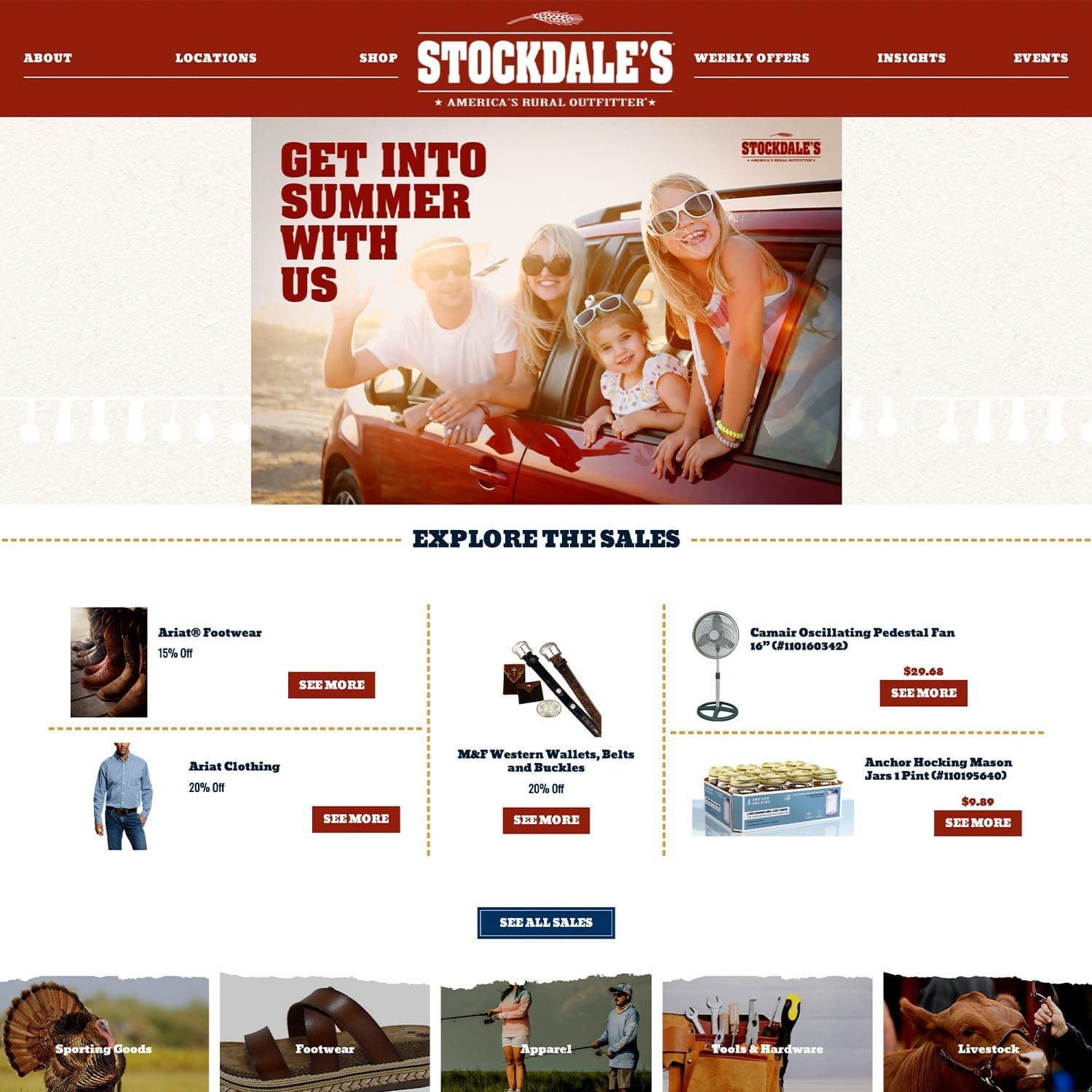 outfitters online retail website - JLB, Best Web Design and Web Development Company in Nashville, Brentwood, and Franklin