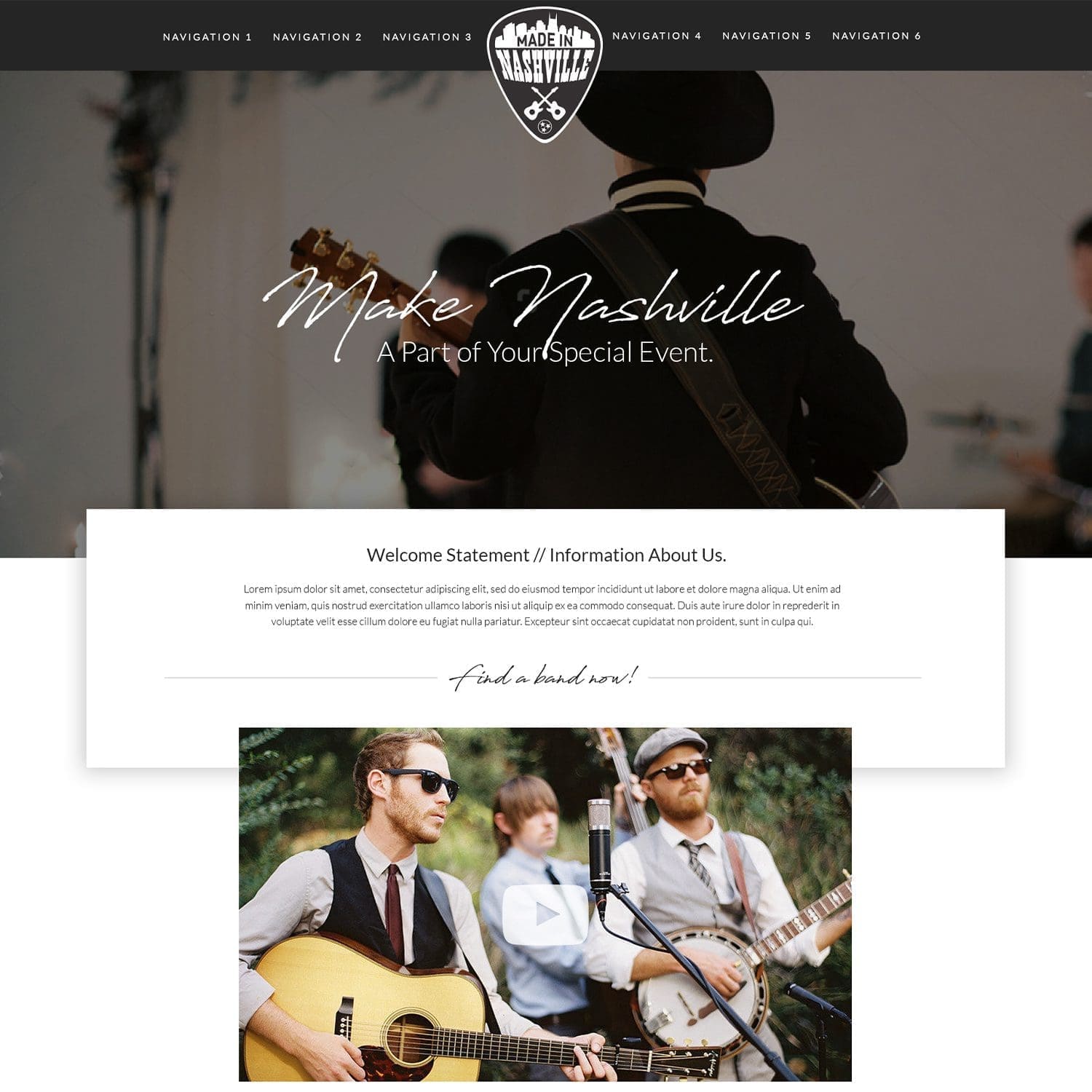 music in nashville website - JLB, Best Web Design and Web Development Company in Nashville, Brentwood, and Franklin