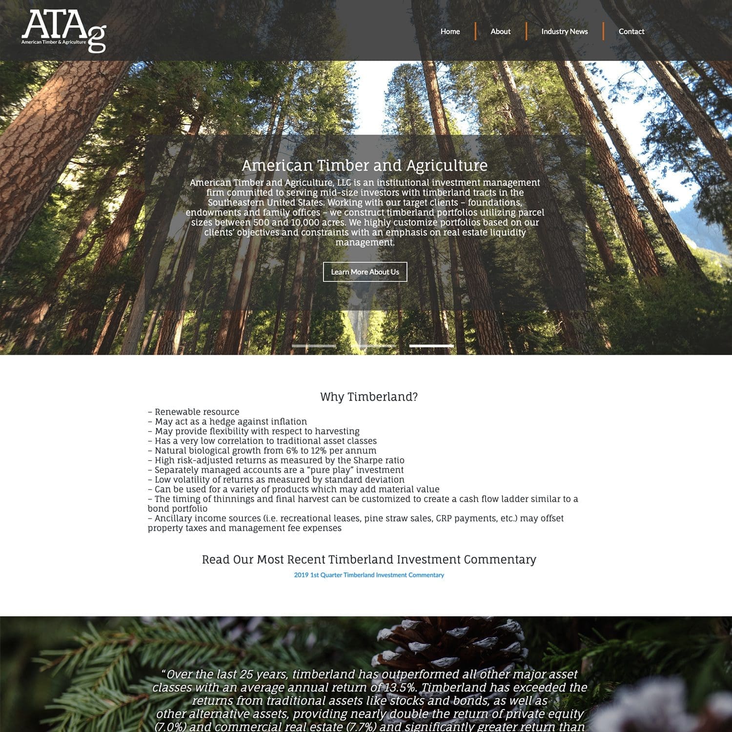 agriculture website - JLB, Best Web Design and Web Development Company in Nashville, Brentwood, and Franklin