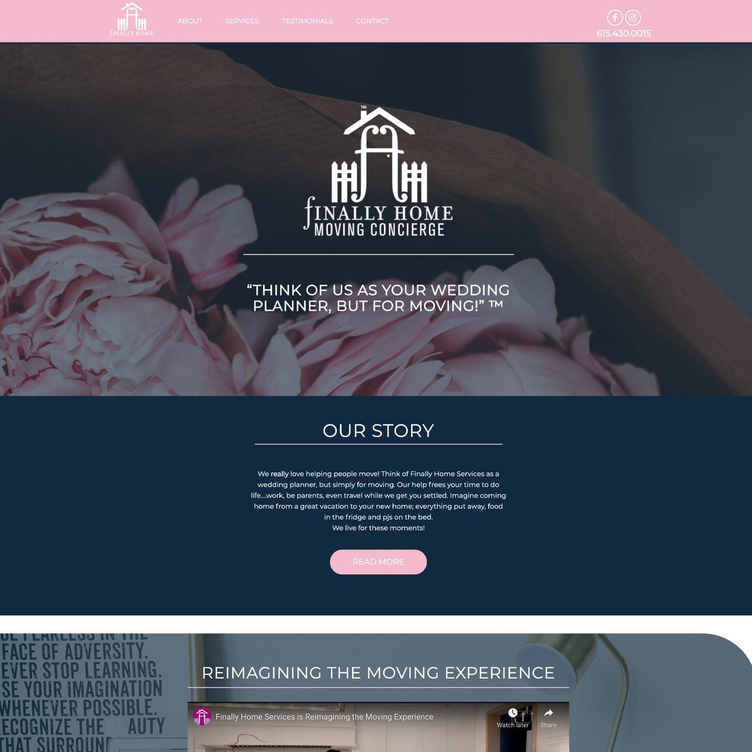 moving planner and service website - JLB, Best Web Design and Web Development Company in Nashville, Brentwood, and Franklin