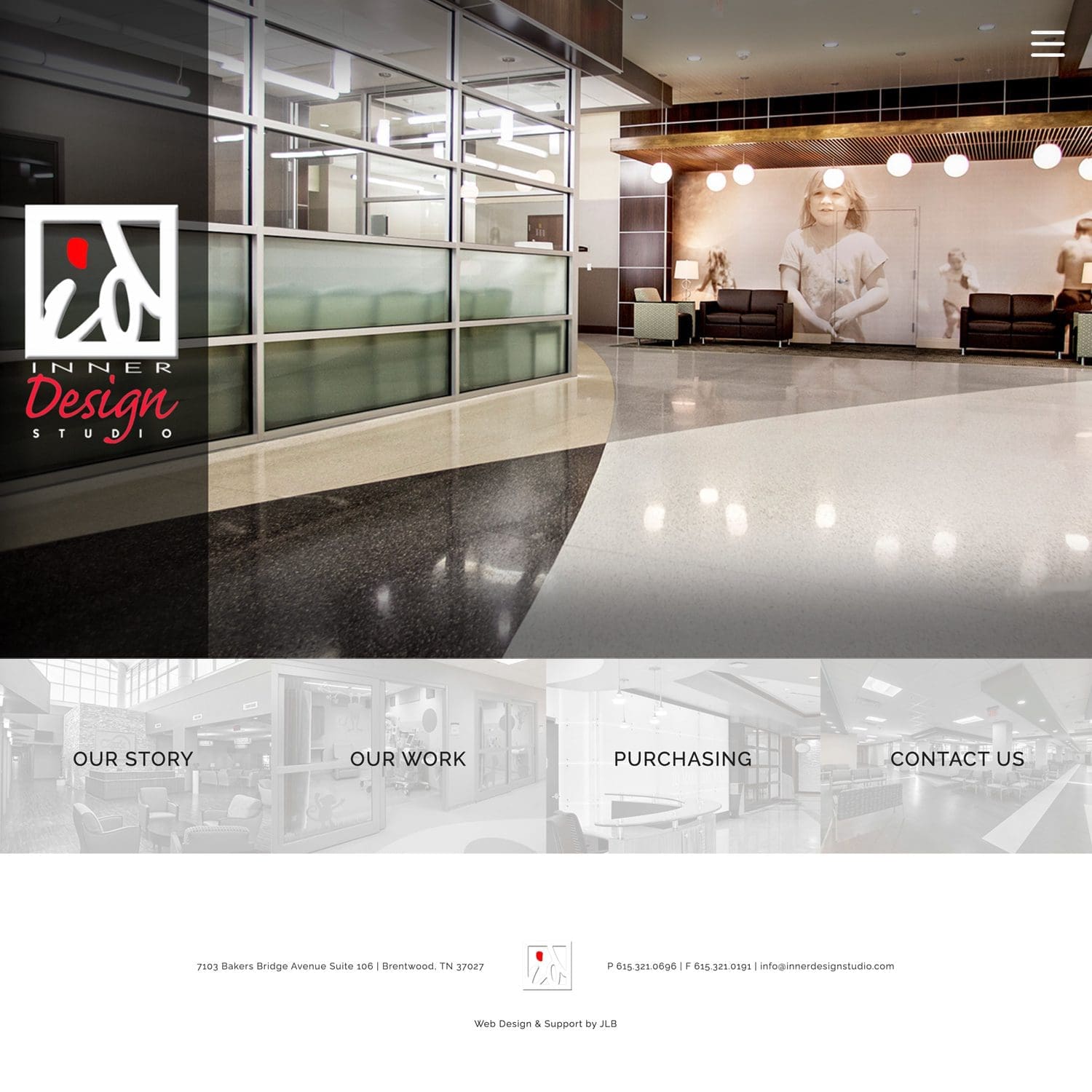 design studio business website - JLB, Best Web Design and Web Development Company in Nashville, Brentwood, and Franklin