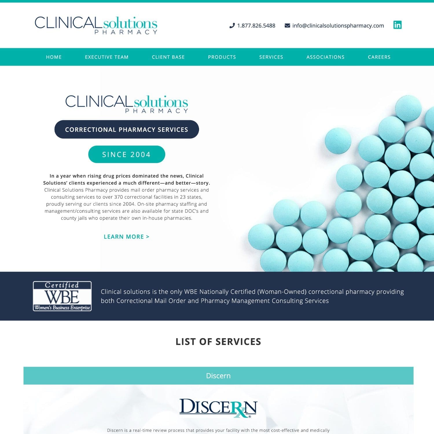 pharmacy website - JLB, Best Web Design and Web Development Company in Nashville, Brentwood, and Franklin