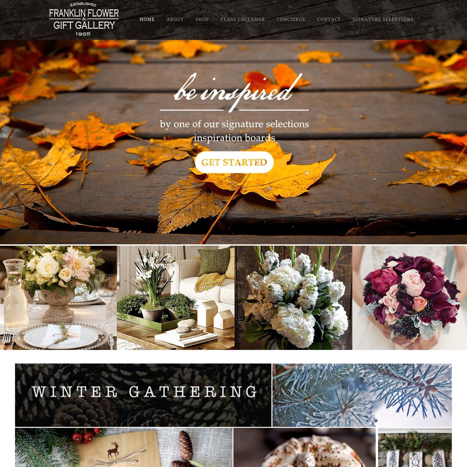 franklin flower and gift gallery e-commerce website - JLB, Best Web Design and Web Development Company in Nashville, Brentwood, and Franklin